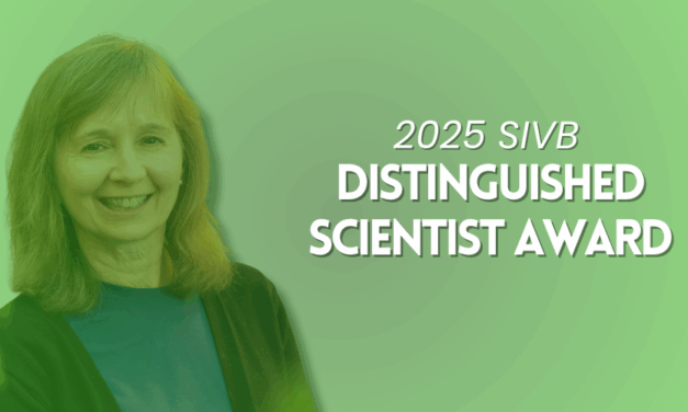 2025 SIVB Distinguished Scientist Award – Dr. Joyce Van Eck